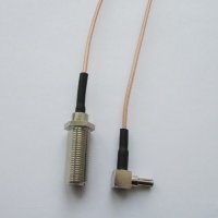 Антенный адаптер для 3G/4G USB модемов Huawei (F-female - CRC-9 угловой)